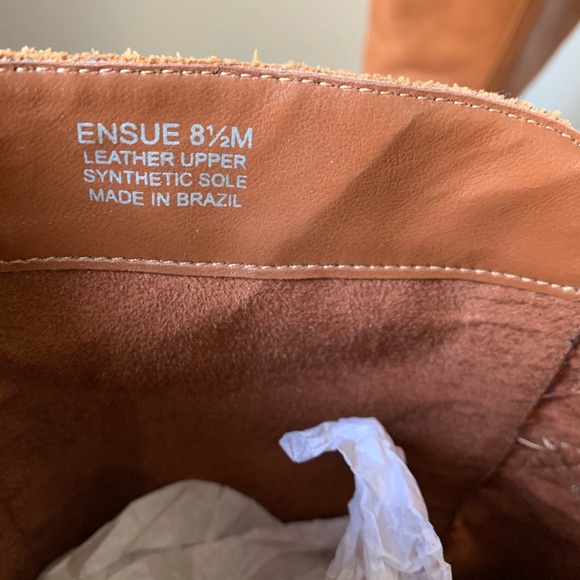 $52🔥Leather boots made in Brazil size 8.5US - Picture 4 of 7